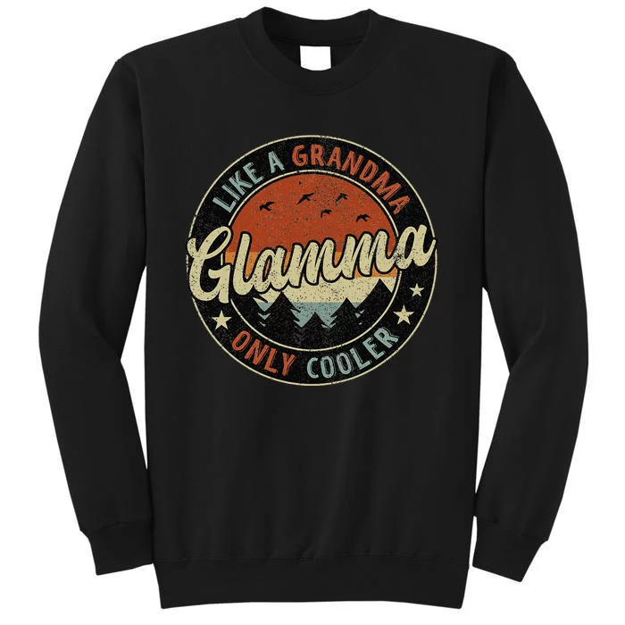 Retro Glamma Like A Grandma Only Cooler Mother's Day Sweatshirt