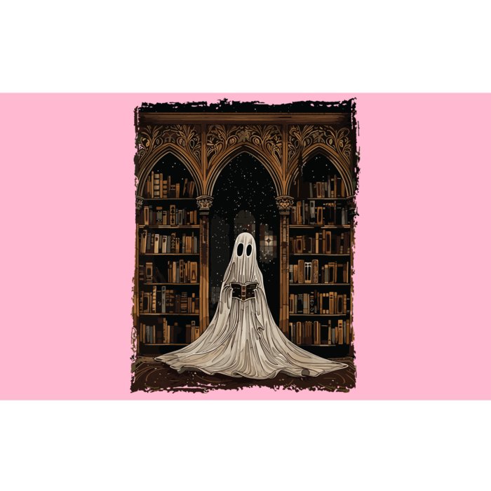 Reading Ghost Library Halloween Librarian Book Lovers Women Bumper Sticker