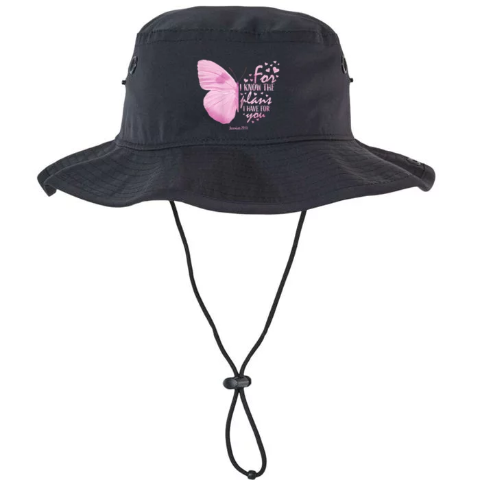 Religious Gifts Mom Women Christian Bible Verse Butterfly Legacy Cool Fit Booney Bucket Hat