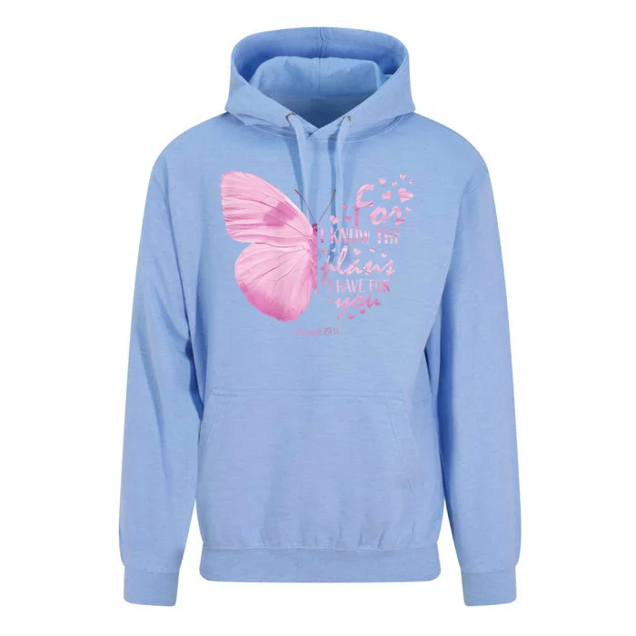 Religious Gifts Mom Women Christian Bible Verse Butterfly Unisex Surf Hoodie