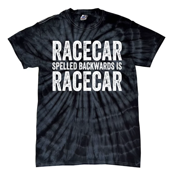 Racecar Gift Mechanic Fast Race Car Racing Funny Cute Gift Tie-Dye T-Shirt