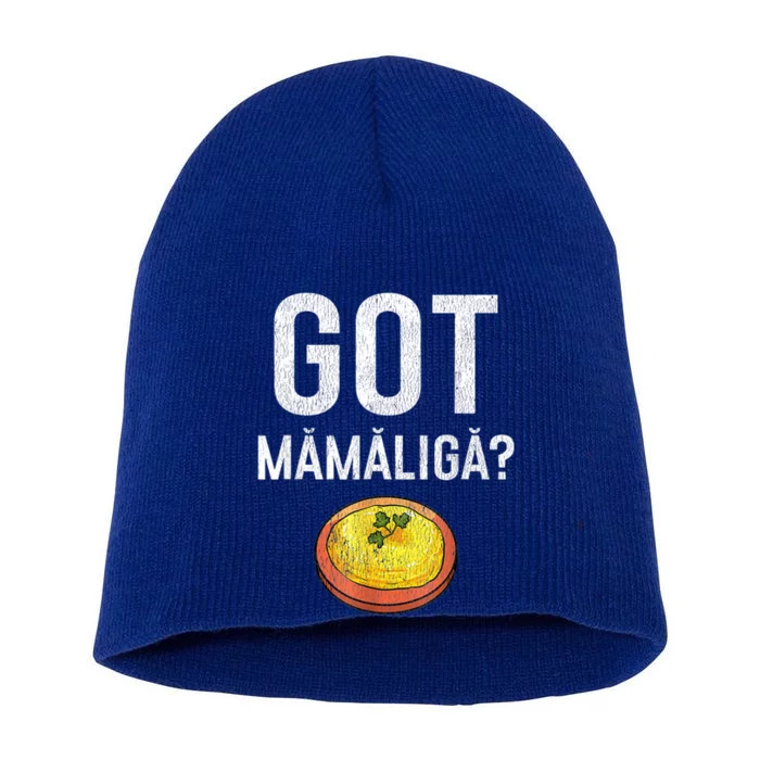 Romanian Got Mamaliga Romanian Short Acrylic Beanie