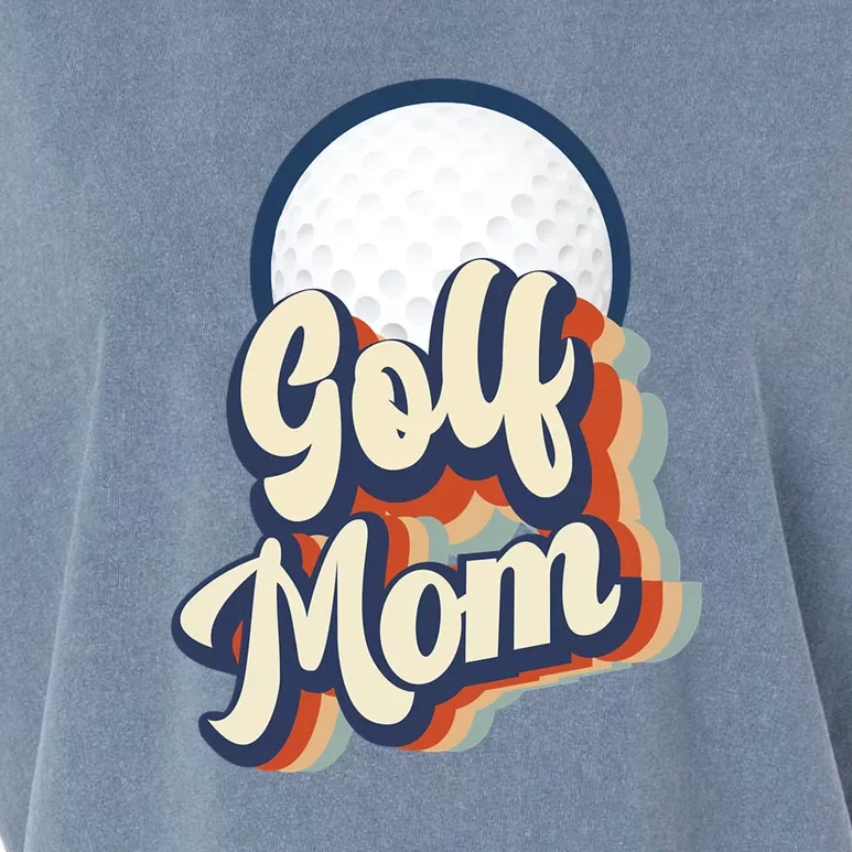 Retro Golf Mom Funny Golf Mom Gift For Mother's Day Garment-Dyed Women's Muscle Tee