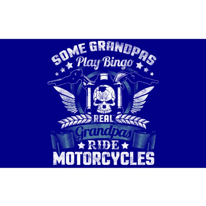 Real Grandpa Motorcycle Gift Biker Gift Great Gift Bumper Sticker