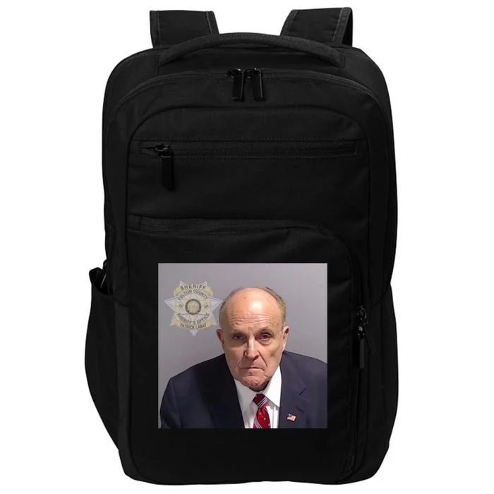 Rudy Giuliani Mugshot Impact Tech Backpack