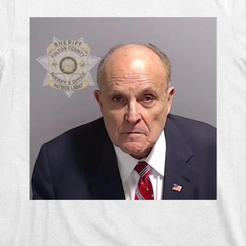 Rudy Giuliani Mugshot T-Shirt