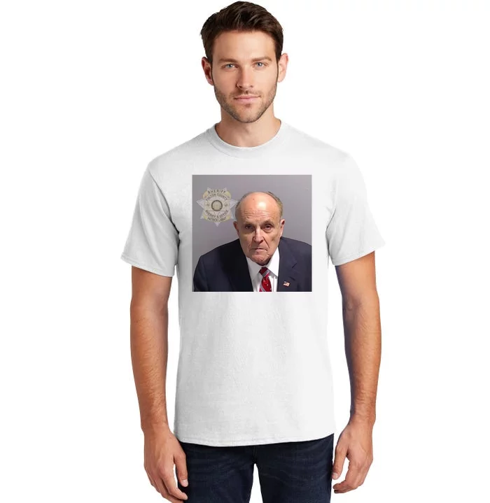 Rudy Giuliani Mugshot Tall T-Shirt