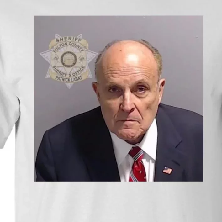 Rudy Giuliani Mugshot Tall T-Shirt