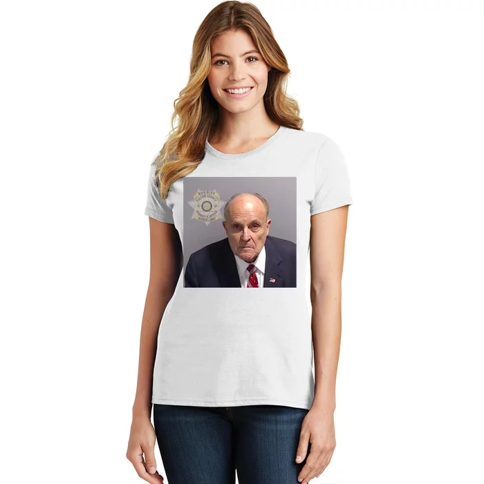 Rudy Giuliani Mugshot Women's T-Shirt