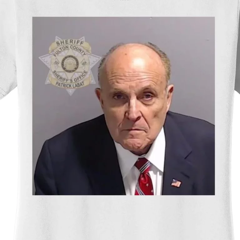 Rudy Giuliani Mugshot Women's T-Shirt