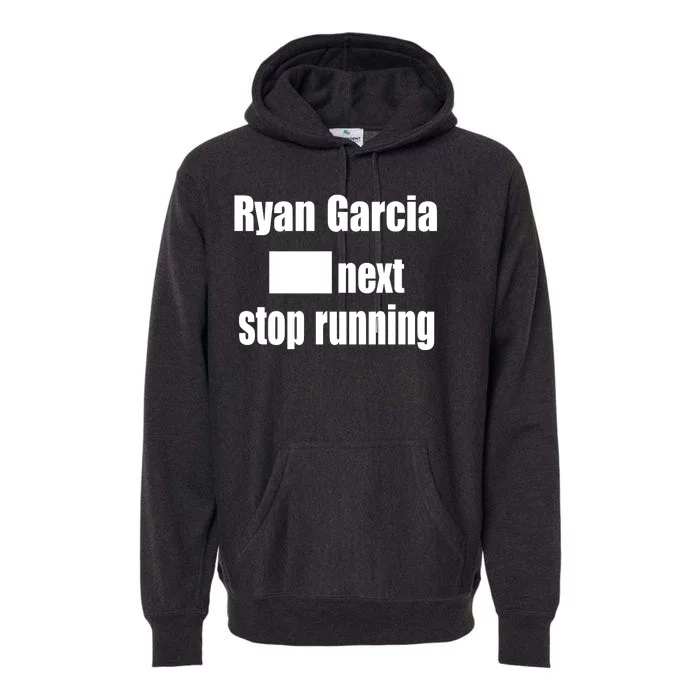 Ryan Garcia Next Stop Running Premium Hoodie