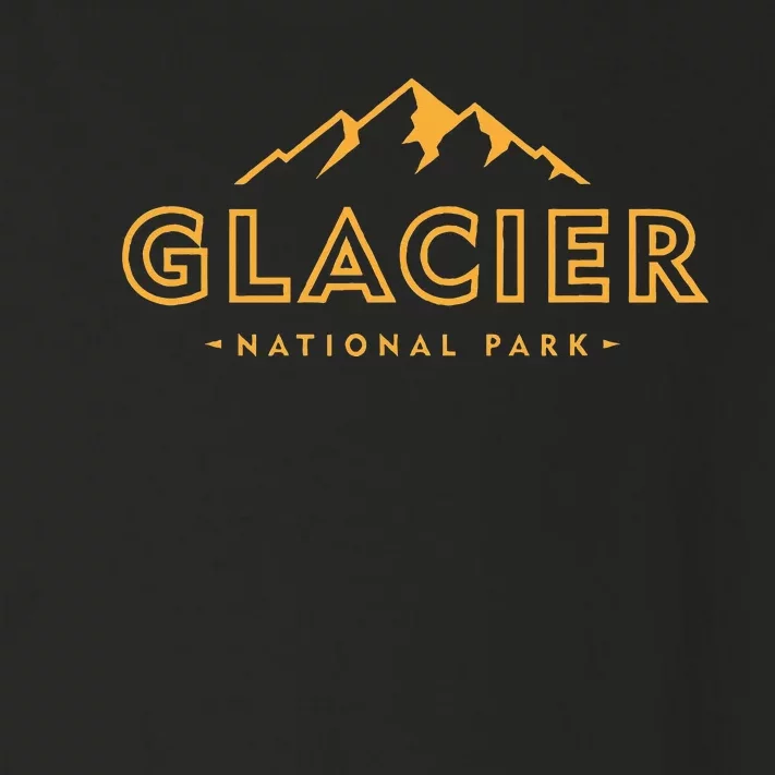 Retro Glacier National Park Montana Women Hiking Toddler Long Sleeve Shirt