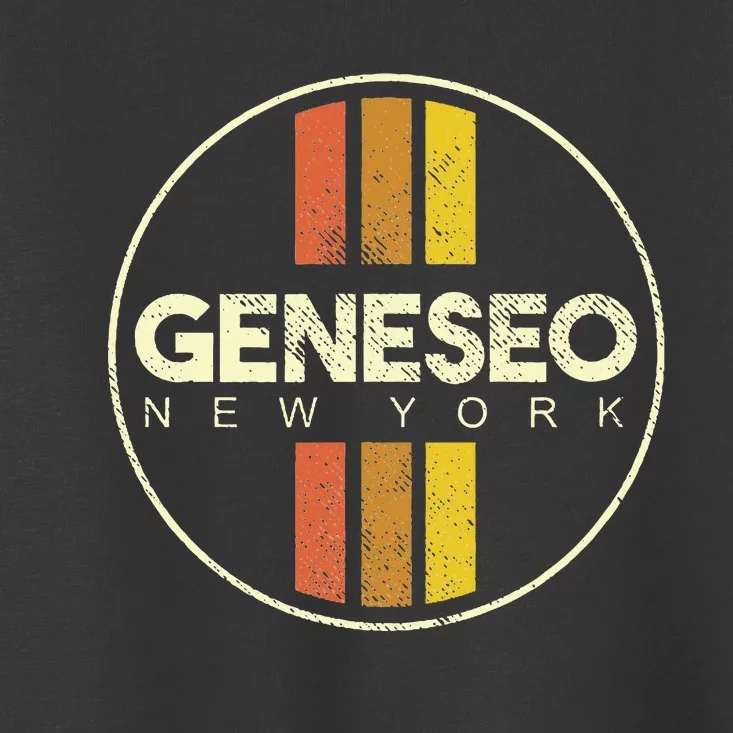 Retro Geneseo New York Toddler T-Shirt