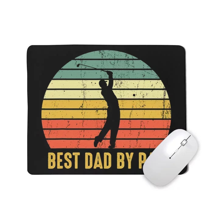 Retro Golfing Papa Golfer Golf Gifts For Fathers Day Mousepad