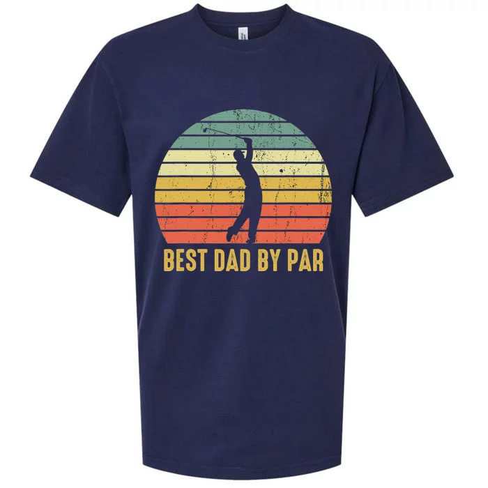 Retro Golfing Papa Golfer Golf Gifts For Fathers Day Sueded Cloud Jersey T-Shirt