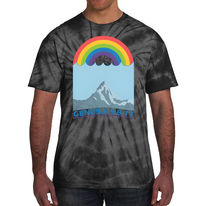 Rainbow God’s Promise 9 817 Tie-Dye T-Shirt