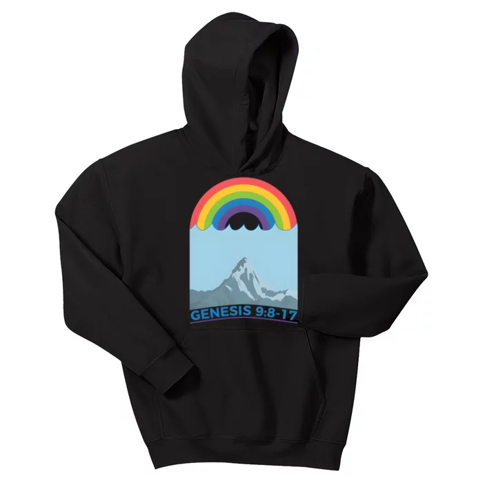 Rainbow God’s Promise 9 817 Kids Hoodie