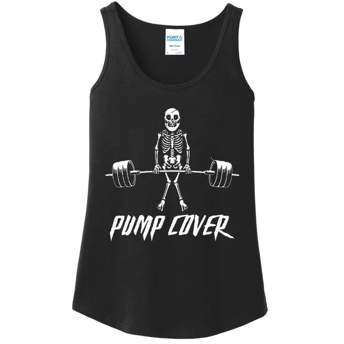 Retro Gym Pump Cover for Deadlift Enthusiasts Hilarious Gymer Gift Ladies Essential Tank