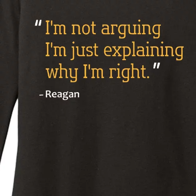 Reagan Gift Quote Personalized Funny Birthday Name Idea Womens CVC Long Sleeve Shirt