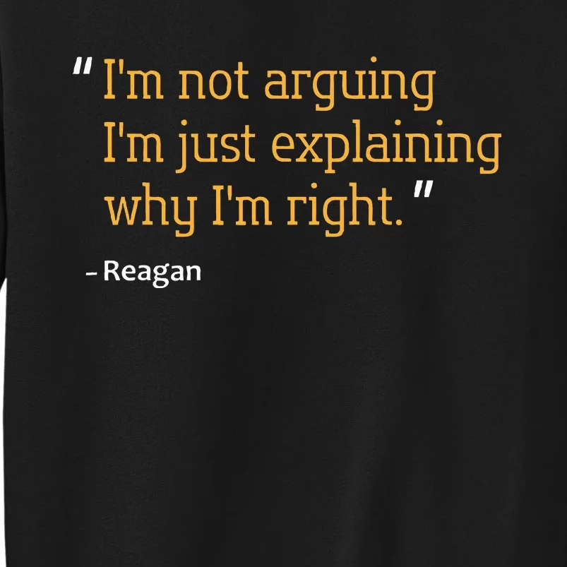 Reagan Gift Quote Personalized Funny Birthday Name Idea Tall Sweatshirt