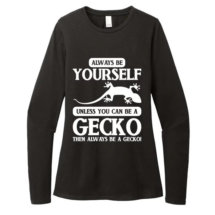 Reptile Gecko Womens CVC Long Sleeve Shirt