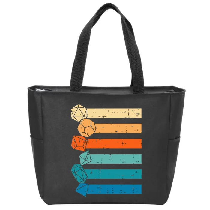 Rpg Gamer Retro Role Playing Game Zip Tote Bag