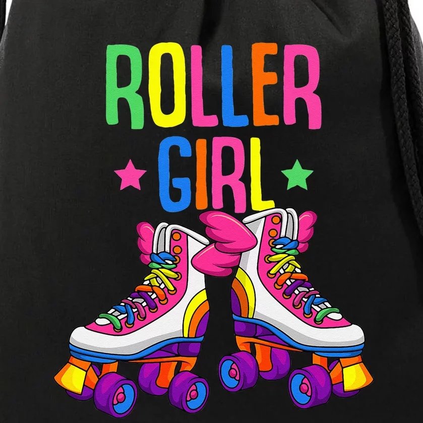 Roller Girl Roller Skates Skating Drawstring Bag