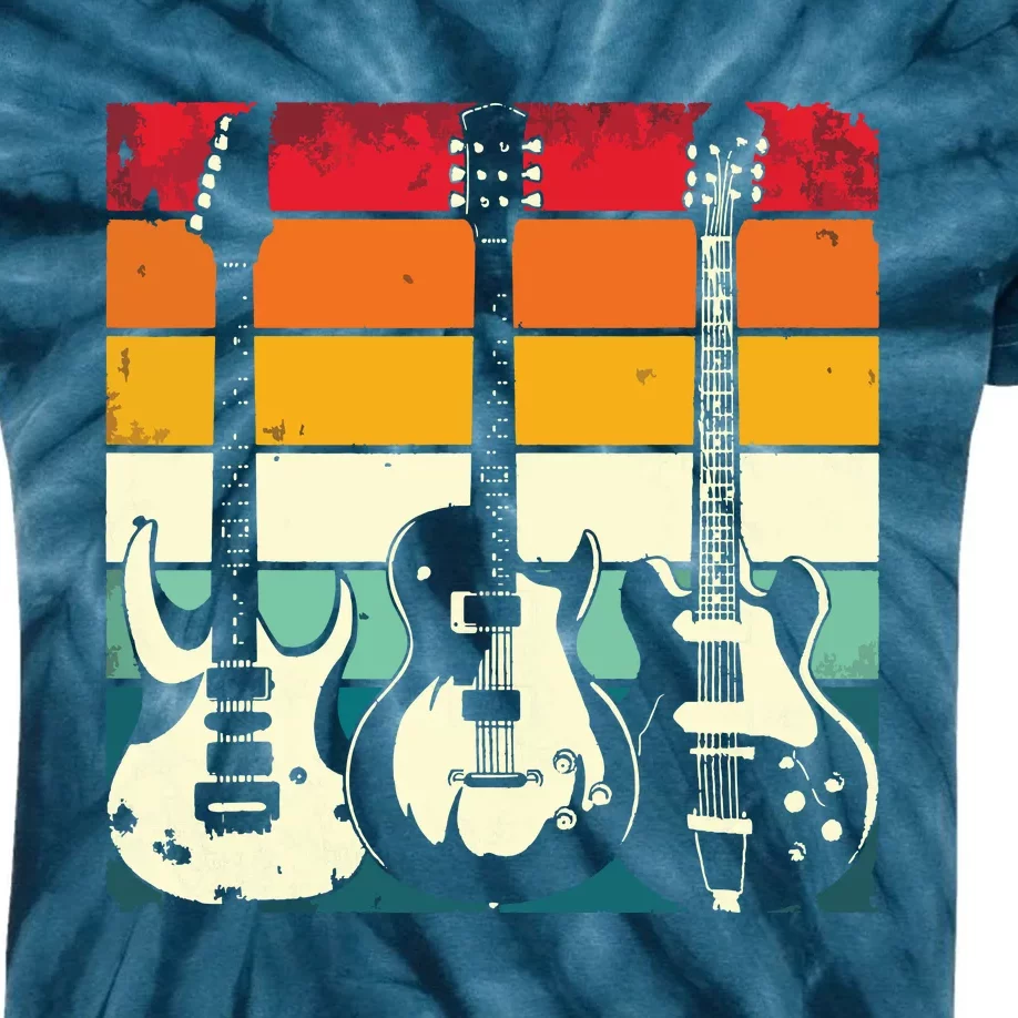 Retro Guitar Kids Tie-Dye T-Shirt