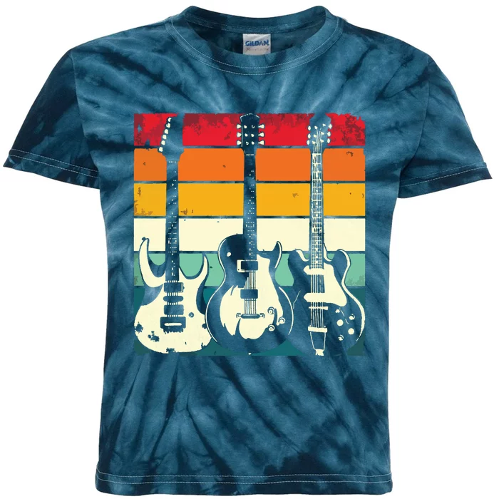 Retro Guitar Kids Tie-Dye T-Shirt