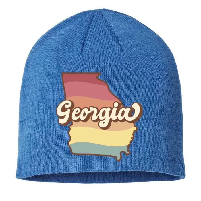 Retro Georgia 8 1/2in Sustainable Knit Beanie