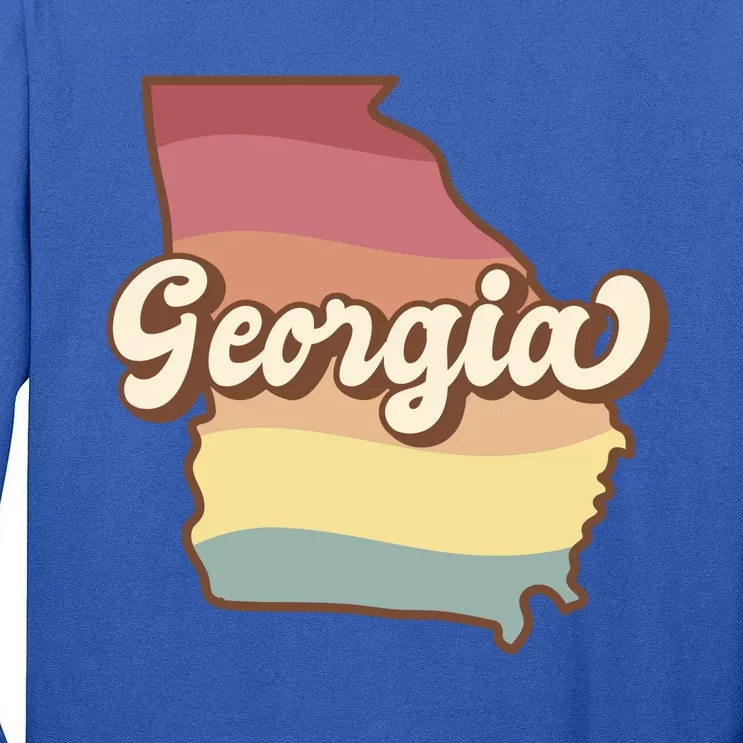 Retro Georgia Tall Long Sleeve T-Shirt