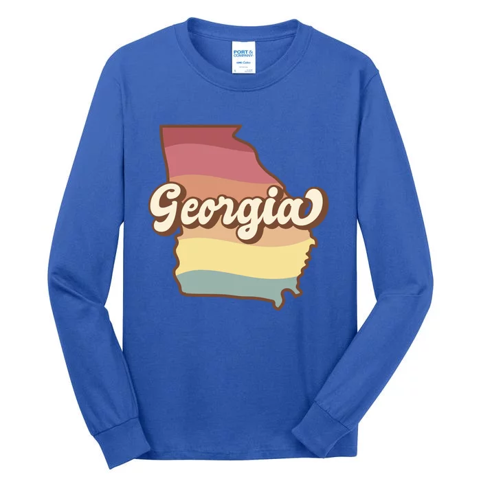 Retro Georgia Tall Long Sleeve T-Shirt