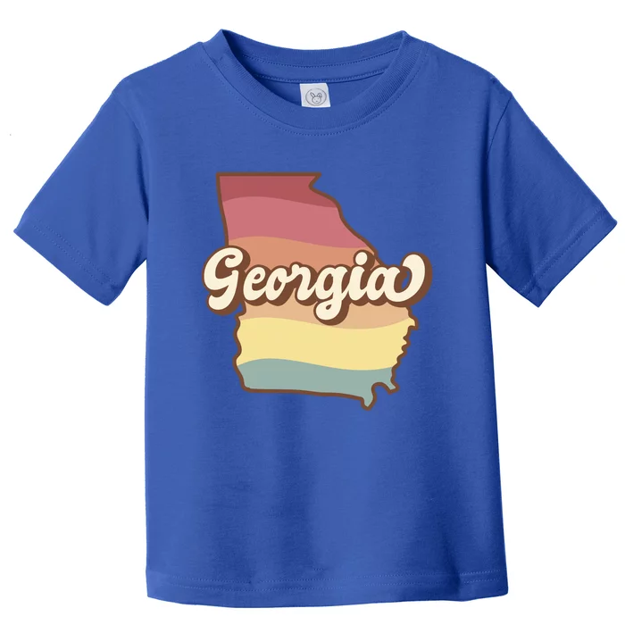 Retro Georgia Toddler T-Shirt