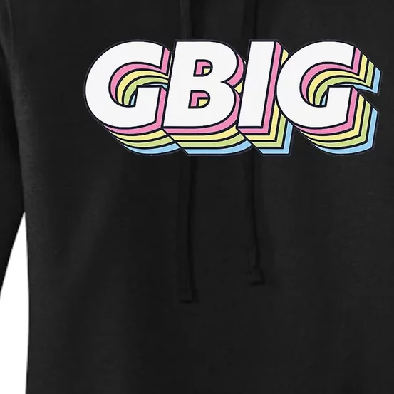 Retro GBig Reveal Sorority Little Sister Big Little Week Women's Pullover Hoodie