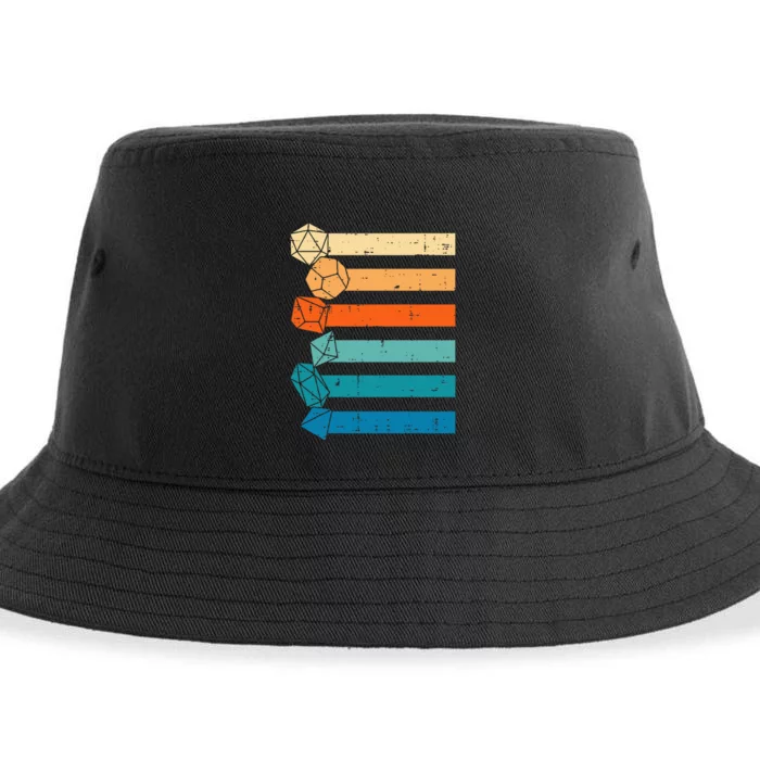 Rpg Gamer Retro Role Playing Game Sustainable Bucket Hat