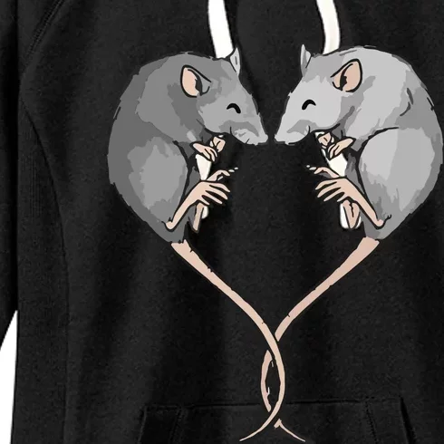 Rat Gift Women's Fleece Hoodie