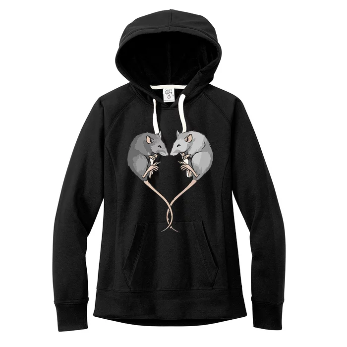 Rat Gift Women's Fleece Hoodie