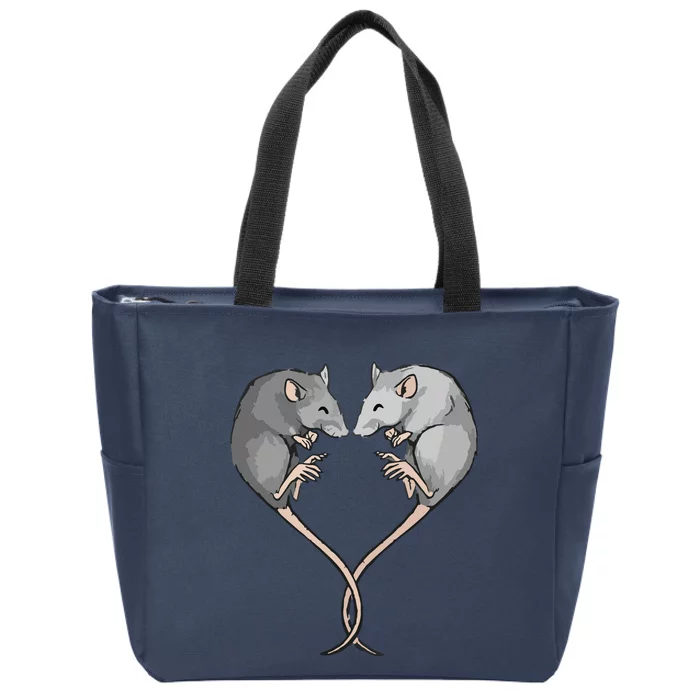 Rat Gift Zip Tote Bag