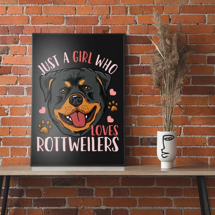 Rottweiler Gift Poster