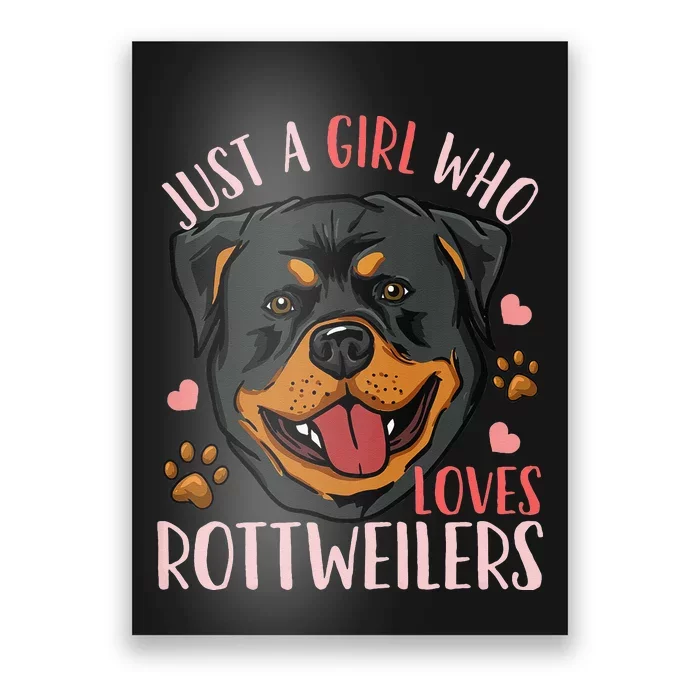 Rottweiler Gift Poster