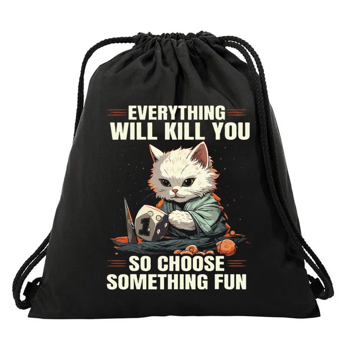 Rpg Gaming Role Playing D20 Tabletop Games Drawstring Bag