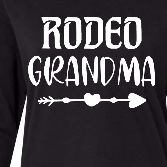 Rodeo Grandma Womens Cotton Relaxed Long Sleeve T-Shirt