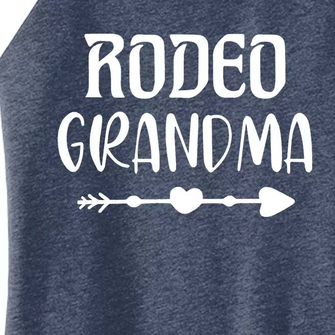 Rodeo Grandma Women’s Perfect Tri Rocker Tank