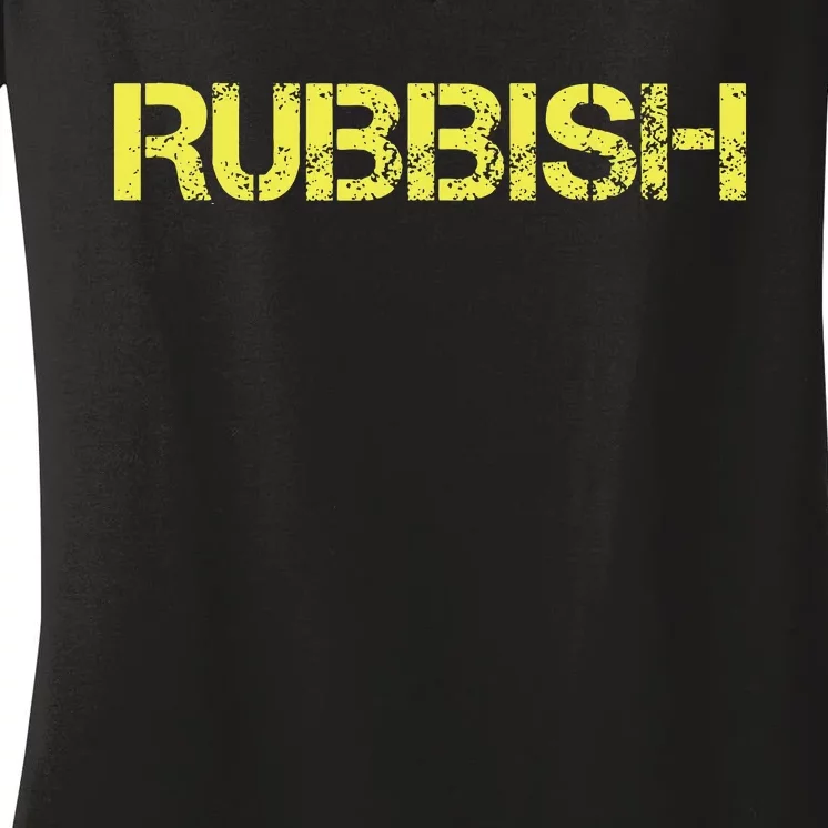 Rubbish Girl Women's V-Neck T-Shirt