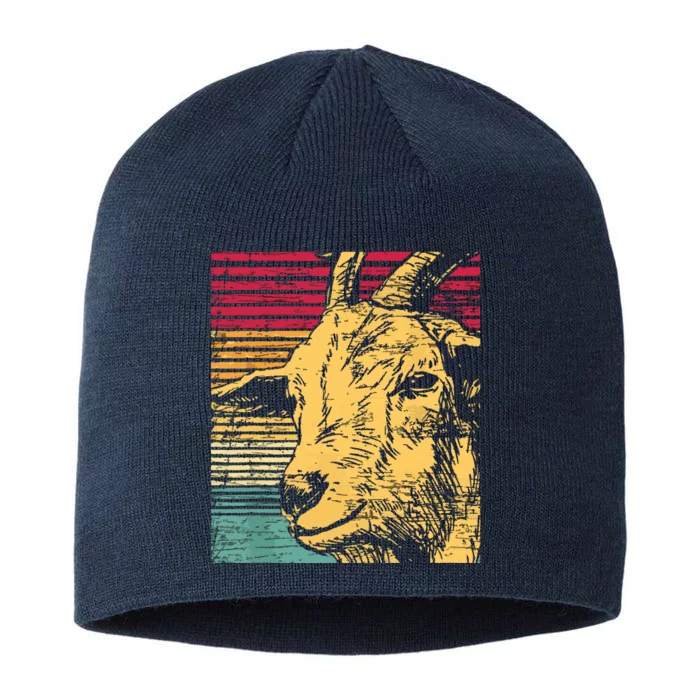 Retro Goat 8 1/2in Sustainable Knit Beanie