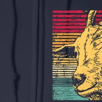 Retro Goat Full Zip Hoodie