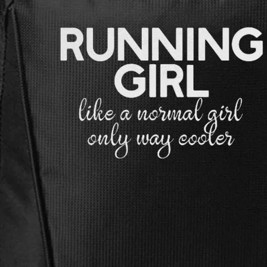 Running Girl City Backpack