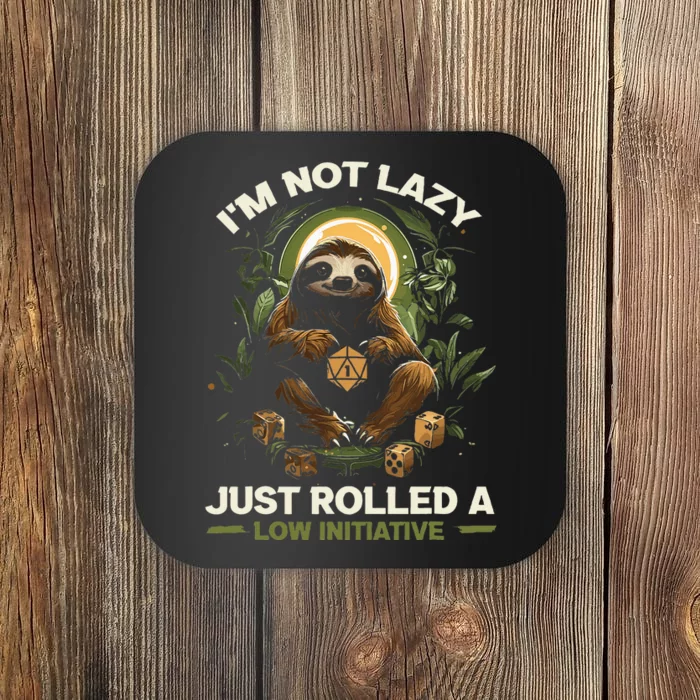 Rpg Gaming Role Playing D20 Tabletop Games Funny Rpg Gamer Coaster