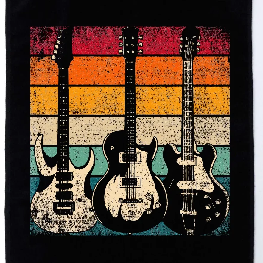 Retro Guitar Platinum Collection Golf Towel