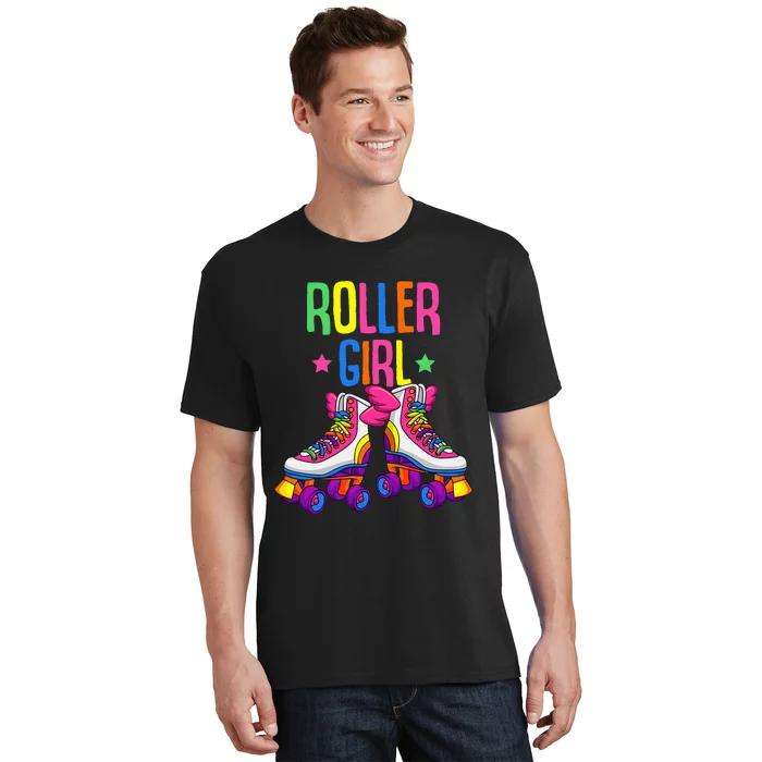 Roller Girl Roller Skates Skating T-Shirt